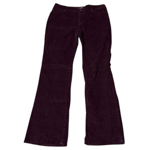 St. John's Bay Brown Corduroy Boot Cut Pants Size 10